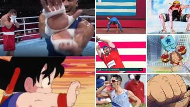 魯夫二檔、悟空龜派氣功……這屆東京奧運會都有哪些選手向動漫人物致敬？