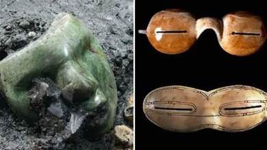 27張「活久未見」的照片，兩千年前的玉石面具，四千年前的太陽鏡