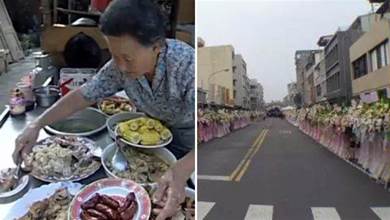 「台灣摸十元紙幣最多的人」96歲阿嬤賣了55年自助餐，賣掉7套房子，欠債200萬，「逝世3000多人來送，花籃擺滿街」