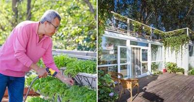 52歲阿貝把6個貨櫃變200㎡豪宅，打造「夢中情屋」為妻子圓夢， 網友羨慕：就是夢想中的家！