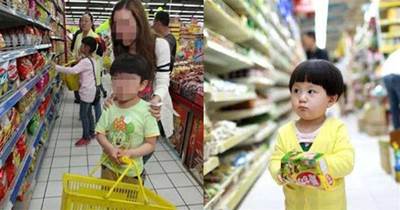 媽媽不給買「就把商品摔爛」，男童超市大哭抗議，霸氣媽媽「用10分鐘教育震憾台灣」網友力讚：小孩就該這樣教