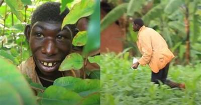 現實版人猿？21歲非洲男孩只吃青草水果　「長相返祖」被村民霸淩「每週暴走230公里」讓人淚目