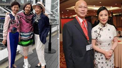 汪明荃跟姐妹逛街，74歲還這麼漂亮，臉上皺紋真實不假「但氣質優雅」：你能相信她74歲了？