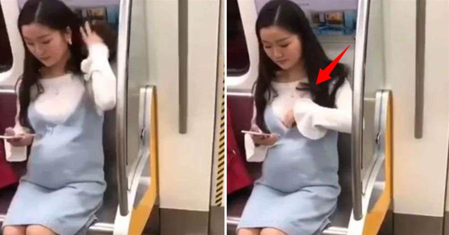 捷運高峰期有人給「最美孕婦」讓座，下一秒孕婦舉動，意惹火全車人，網友：做人一定要有道德底線
