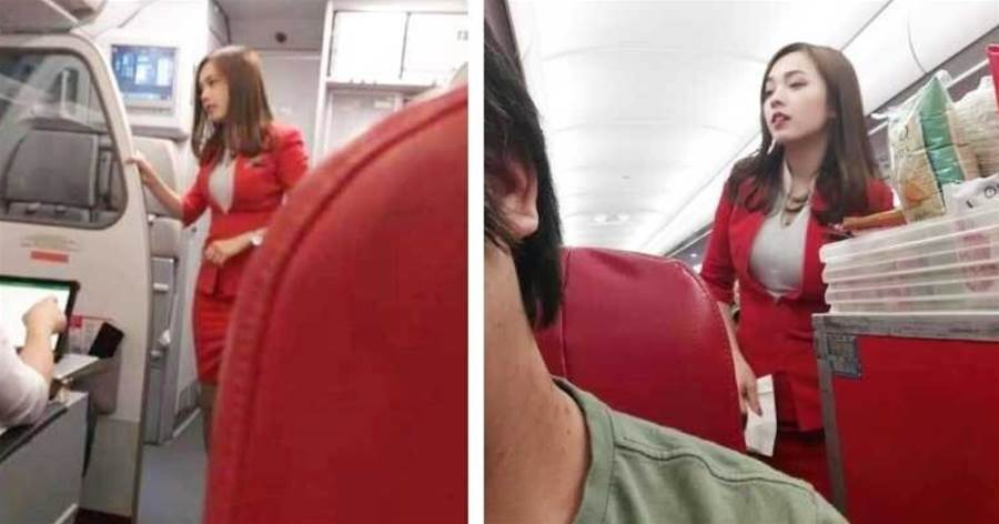 堪稱亞洲最美！乘客搭機「隨手拍2張照」意外捧紅空姐 臉書被翻出「私下美照好害羞」迷倒眾人