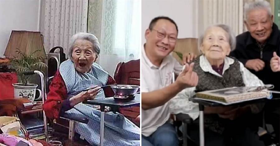 「我是你姐姐吧」99歲老母親認錯人，兒子的反應令人暖心：陪伴是最好的孝心