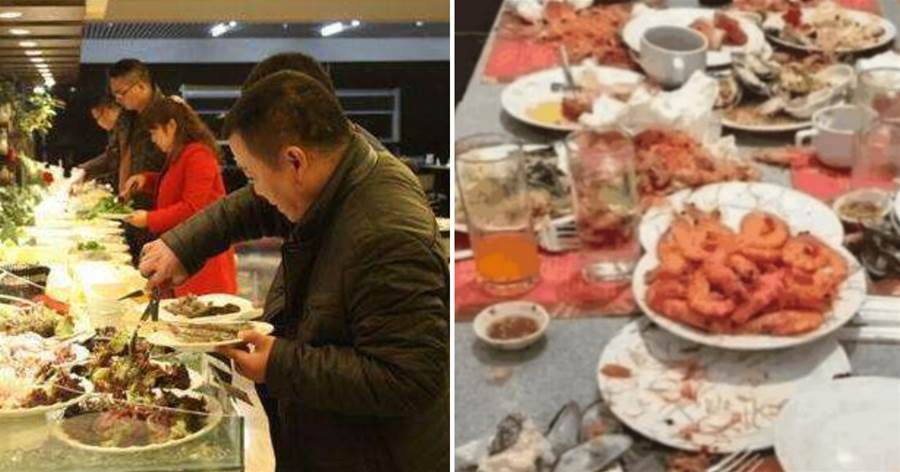 男子吃自助餐「浪費食物」被罰2400元，不吵不鬧結賬走人，老闆慌了：出事了